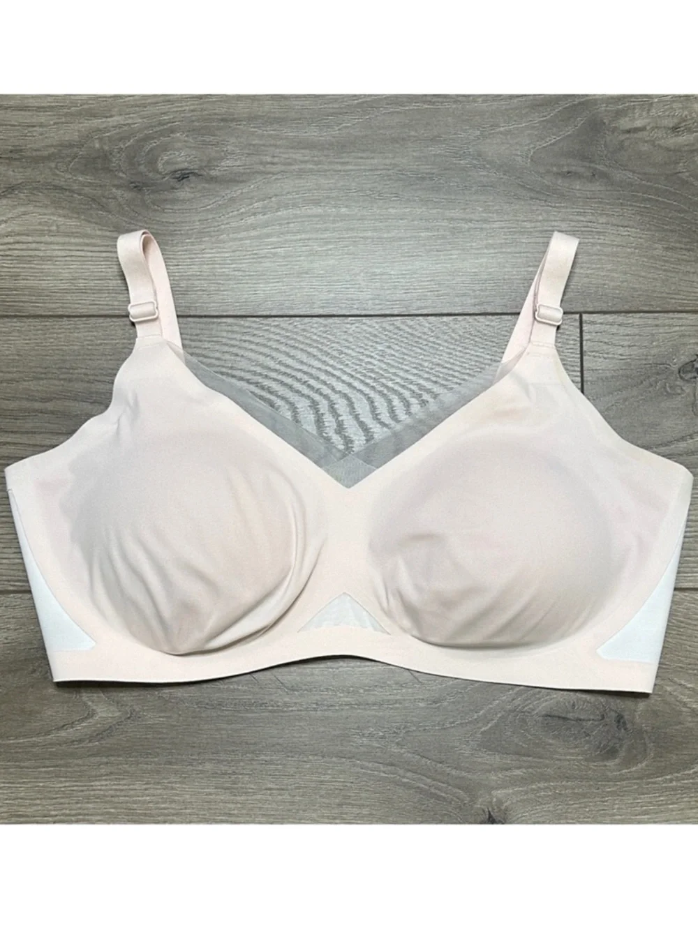 Honeylove Crossover Convertible Wireless Bra Blush‎ Pink Size 2X